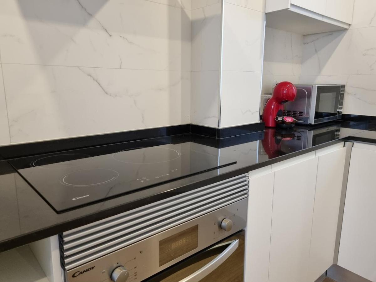 136A Apartamento moderno en Playa San Lorenzo Gijón Exterior foto